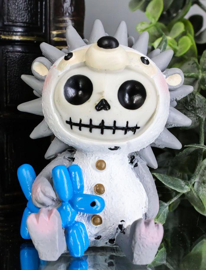 Ebros Furrybones Hedrick The Hedgehog Figurine Small 2.75 Inch Tall Furry Bones Skeleton Monster Collectible Decor Statue Gothic DOD Spiny Mammal Hedgehogs Holding Party Balloon Dog Sculpture Ebros Furrybones Hedrick The Hedgehog Figurine Small 2.75 Inch Tall Furry Bones Skeleton Monster Collectible Decor Statue Gothic DOD Spiny Mammal Hedgehogs Holding Party Balloon Dog Sculpture