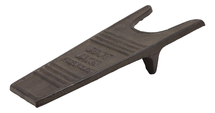 Ebros Gift 12.5" Wide Heavy Duty Cast Iron Metal Boot Pull Jack No Bend Sturdy Construction One Size Fits All For Rubber Or Cowboy Cowgirl Boots Western Southwest Rustic Country Vintage Tool