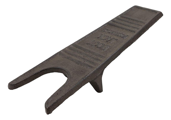Ebros Gift 12.5" Wide Heavy Duty Cast Iron Metal Boot Pull Jack No Bend Sturdy Construction One Size Fits All For Rubber Or Cowboy Cowgirl Boots Western Southwest Rustic Country Vintage Tool