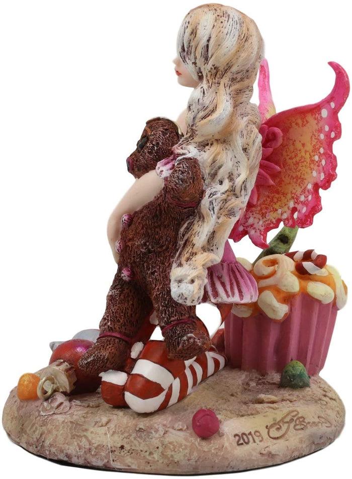 Ebros Gift 5"H TWAS The Night Fairy With Ginger Bread Hand Paint Resin Figurine