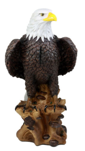Ebros Gift American Pride National Emblem Bald Eagle Statue 16.5" H Figurine
