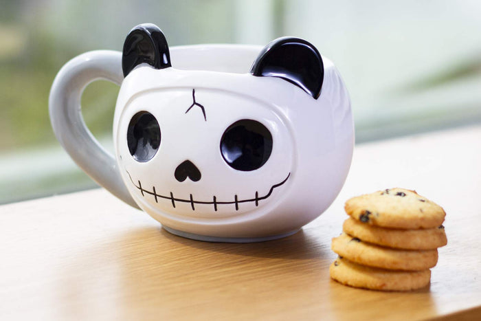 Ebros Gift Furrybones Coffee Mug Beverage Cups 14 Fl Oz Mugs (Pandie Mug)