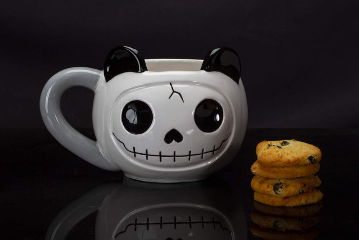 Ebros Gift Furrybones Coffee Mug Beverage Cups 14 Fl Oz Mugs (Pandie Mug)
