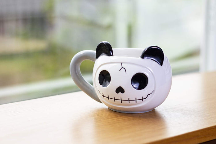Ebros Gift Furrybones Coffee Mug Beverage Cups 14 Fl Oz Mugs (Pandie Mug)