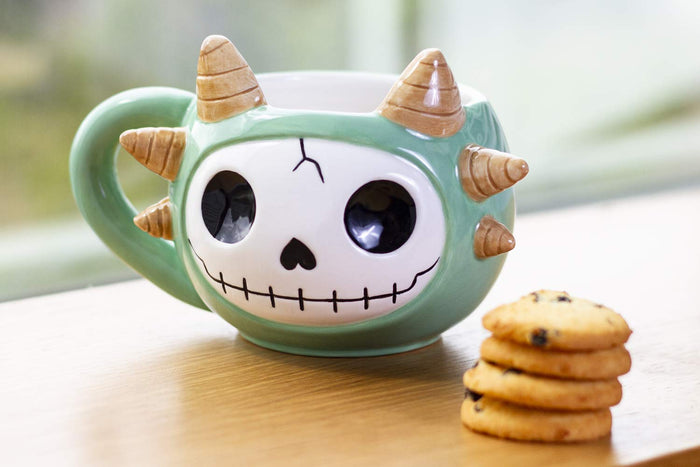 Ebros Gift Furrybones Coffee Mug Beverage Cups 14 Fl Oz Mugs (Scorchie Mug)