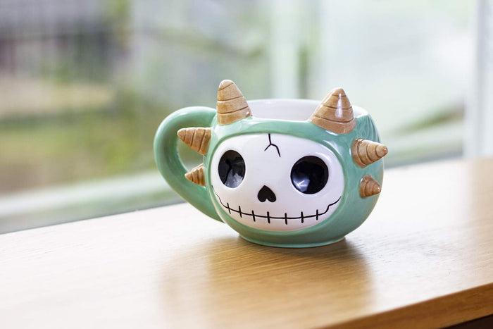 Ebros Gift Furrybones Coffee Mug Beverage Cups 14 Fl Oz Mugs (Scorchie Mug)