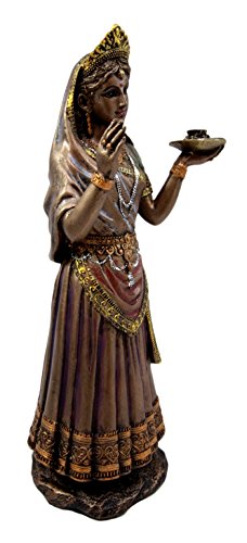 Ebros Gift Hindu Goddess Of Absolute Truth Love & Forgiveness Radha Decorative Figurine 10.25"H