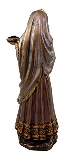 Ebros Gift Hindu Goddess Of Absolute Truth Love & Forgiveness Radha Decorative Figurine 10.25"H