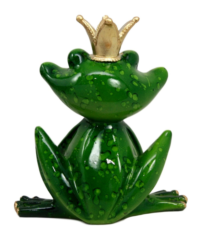 Ebros Gift Kiss A Frog Prince Charming With Crown Decorative Figurine 4.5" H