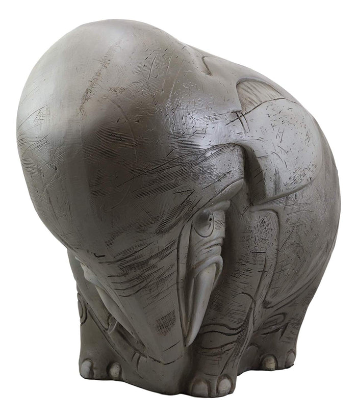 Ebros Gift Large 19" Long Pachyderm 1951 Elephant Statue Reproduction By Viktor Schreckengost Elephants Replica Sculpture Cleveland Museum Of Art Home Decor Gallery Quality Centerpiece Decorative
