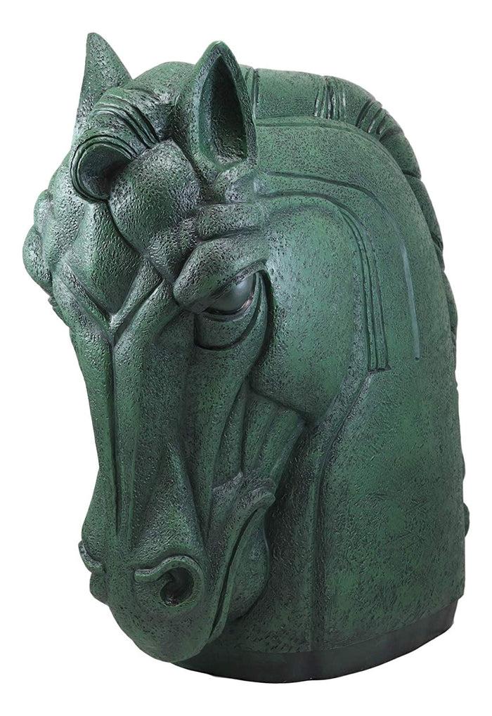 Ebros Gift Large 19" Tall Gallery Quality O'Neill Memorial Monument Horse Head Statue By Viktor Schreckengost Replica Horses Heads Sculpture Mantlepiece Centerpiece Decor Home And Office