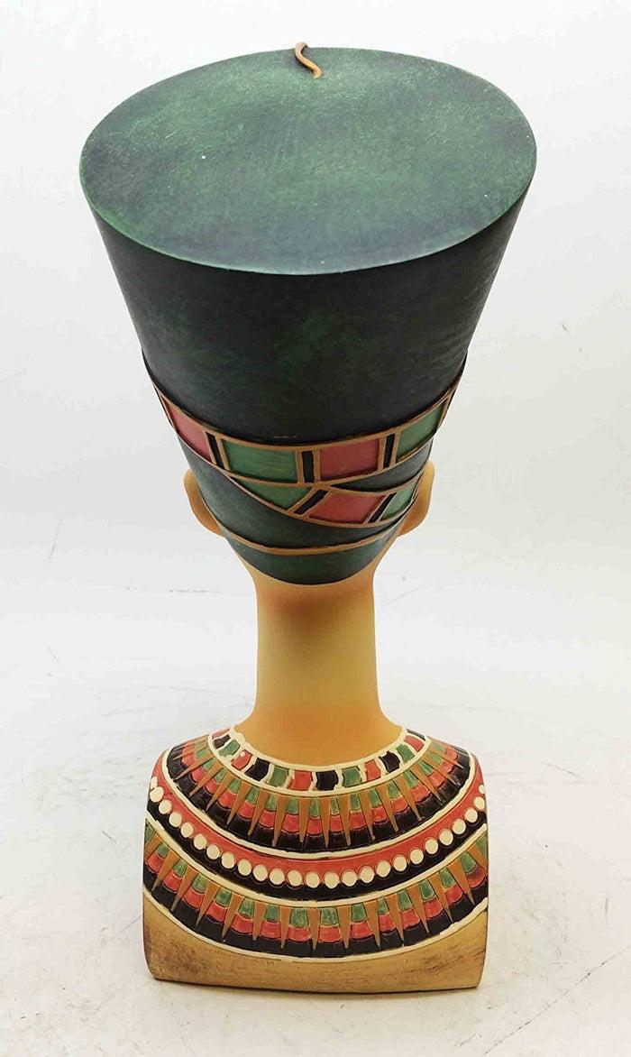 Ebros Gift Mask Bust Of Pharaoh King Tut And Queen Nefertiti Decorative Figurine Set