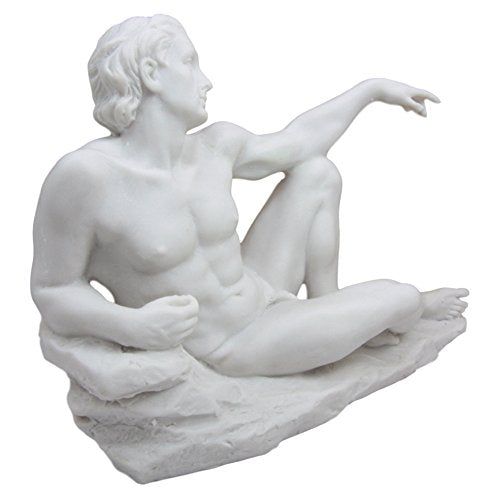 Ebros Gift Michelangelo Sistine Chapel The Creation Of Man Adam Resin Figurine 9"L