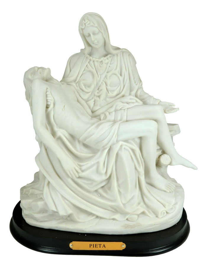 Ebros Gift Michelangelo Vatican Reproduction Of La Pieta Decorative Figurine 10.5" Tall