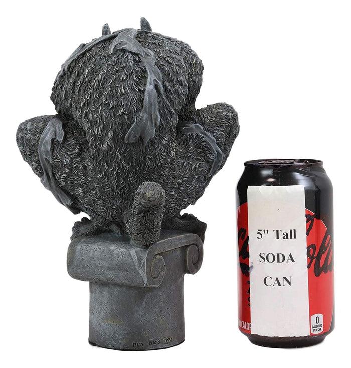 Ebros Gift Remus The Elder Werewolf Lycan Crouching On Roof Pillar Statue Macabre Dark Underworld Full Moon Werewolves Direwolf Halloween Gothic Decor