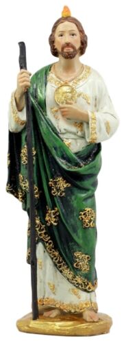 Ebros Gift Saint Jude Thaddeus Statue The Apostle & Brother Of Jesus Holy Ghost Decorative Figurine 12.25" Tall