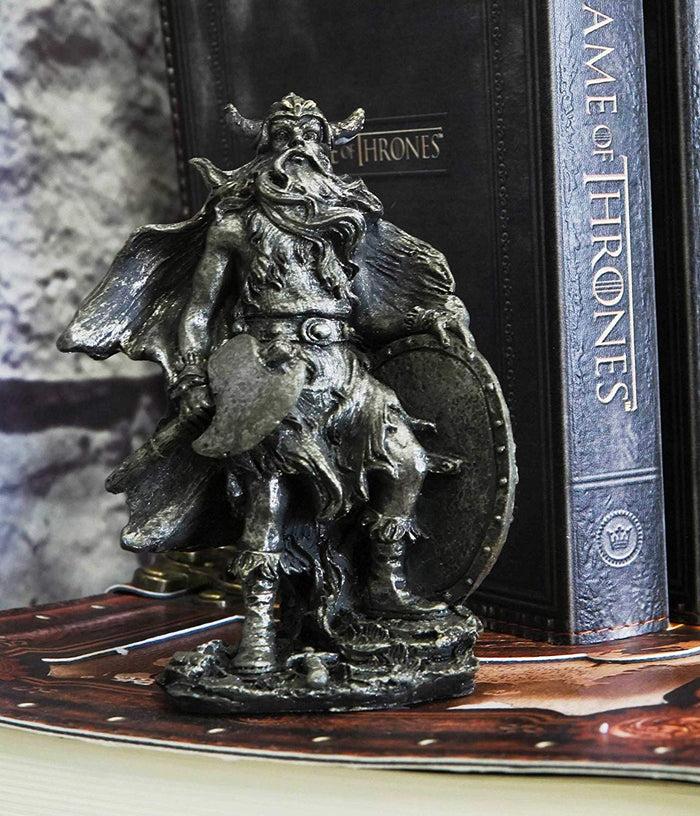 Ebros Gift Small Norse Viking Warlock Gods And Sorcerer Statue Set Of 3 Figurine