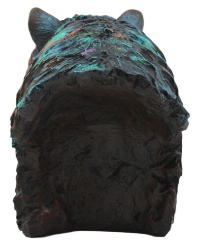 Ebros Gift Wild & Free Colorful North American Brown Bear Bust Figurine 7"H