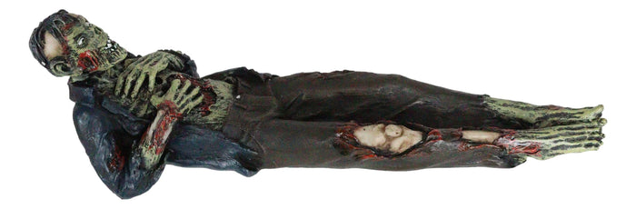 Ebros Gift Zombie Walking Dead With Ripped Chest Stick Incense Burner Figurine 9.5" Long