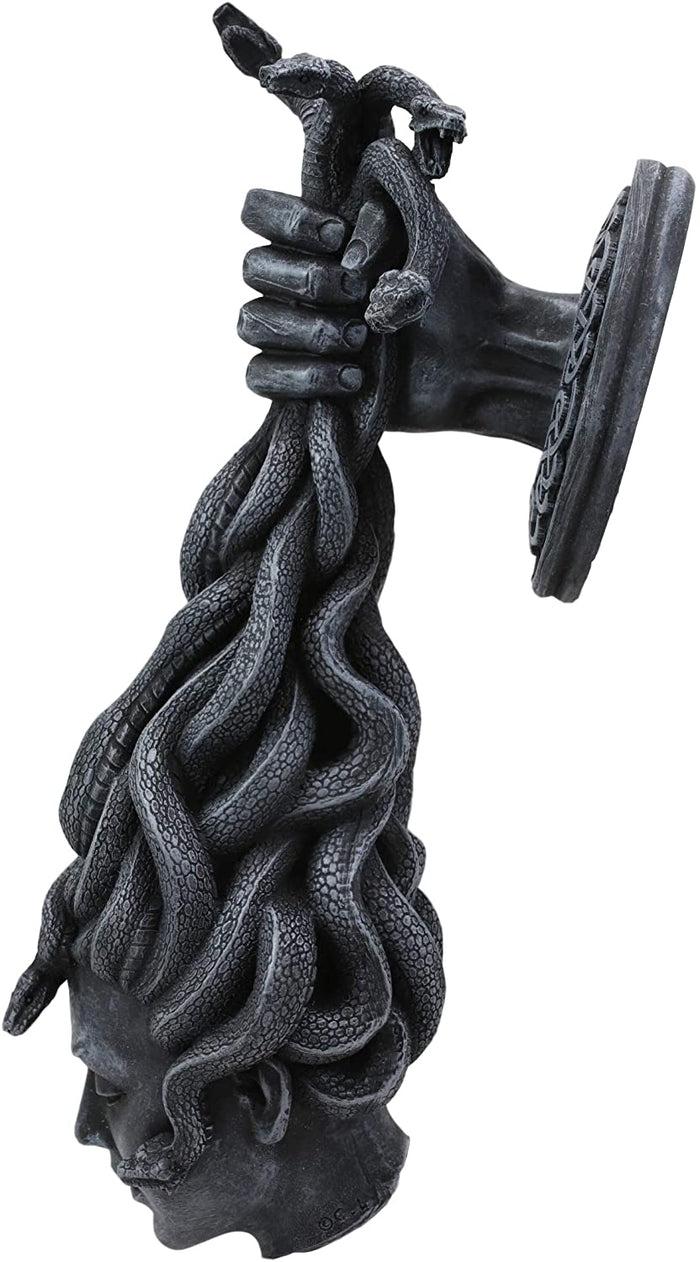 Ebros Greek Goddess Medusa Hanging From Perseus Hand Wall Decor Plaque 12.25" H