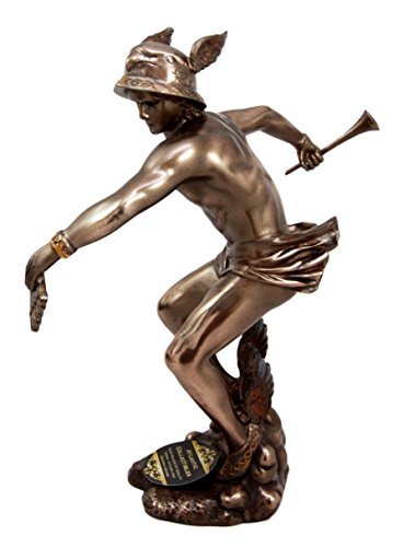Ebros Greek Hermes God Of Messengers Decorative Figurine 10" H
