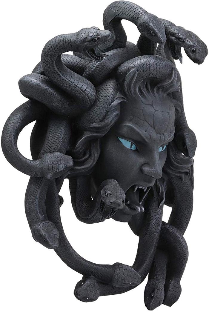 Ebros Greek Mythology Gorgon Goddess Medusa Head With Hair Of Snakes Wall Decor