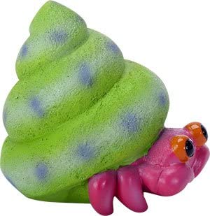 Ebros Hermie The Hermit Crab Figurine Small 2 Inch Tall Statue Sea Creature Coll