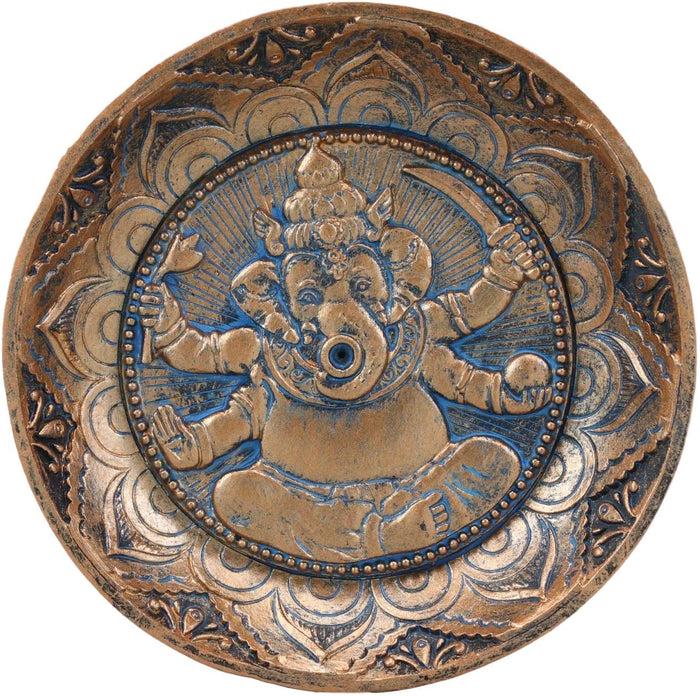 Ebros Hindu Elephant Head God Lord Ganesha Incense Stick Holder Burner 5" Long