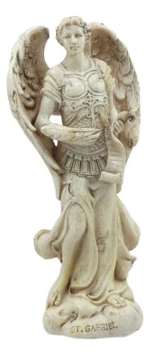 Ebros Holy Archangel Saint Gabriel Statue 5"Tall Power Of God And Patron Of Baptism
