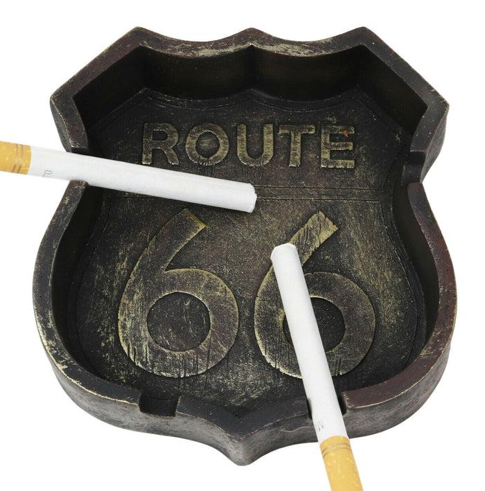Ebros Iconic Road Trips US Will Rogers Highway Route 66 Cigarette Ashtray