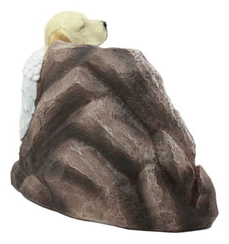 Ebros In Memory Of A Loyal Friend Labrador Retriever Dog With Angel Wings Statue 8.5" Long