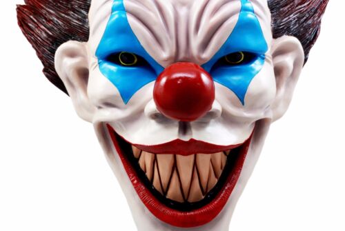Ebros It Killer Mannequin Clown Head Sculptural Hanging Wall Plaque 15.5"Tall