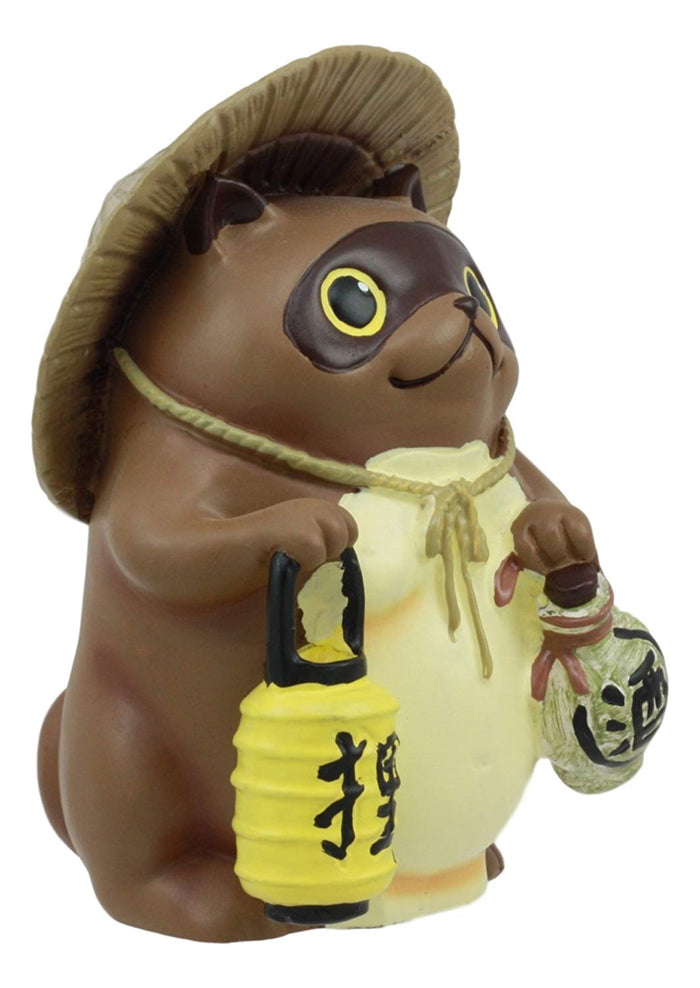 Ebros Japanese Tanuki Raccoon Dog Collectible Figurine Bake Danuki Yokai Ghost