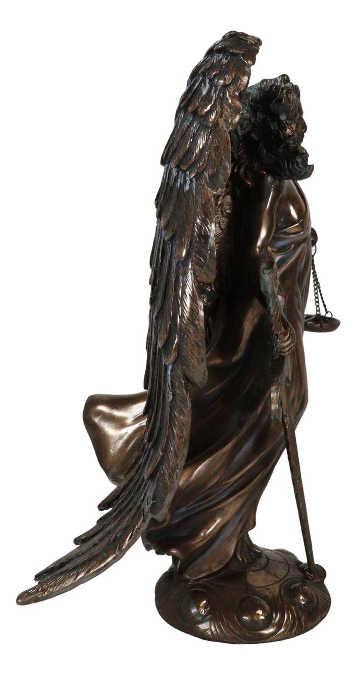 Ebros Judaic Archangel Saint Raguel Statue Angel Of Justice 9.75"H Figurine