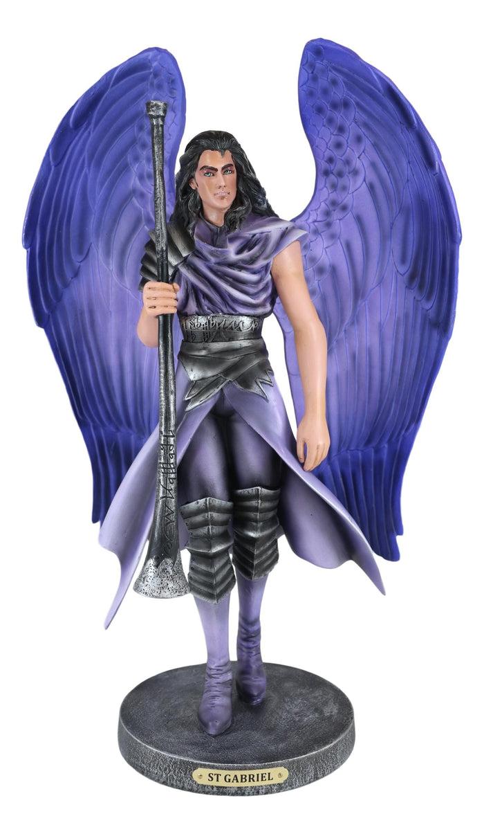 Ebros Judaic Colorful Cherubim Messenger Archangel Saint Gabriel Statue 15"H