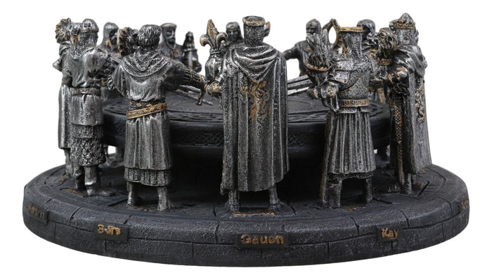 Ebros King Arthur And The Knights Of The Round Table Decorative Statue 11" Wide