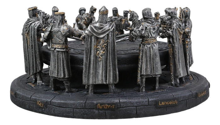 Ebros King Arthur And The Knights Of The Round Table Decorative Statue 11" Wide