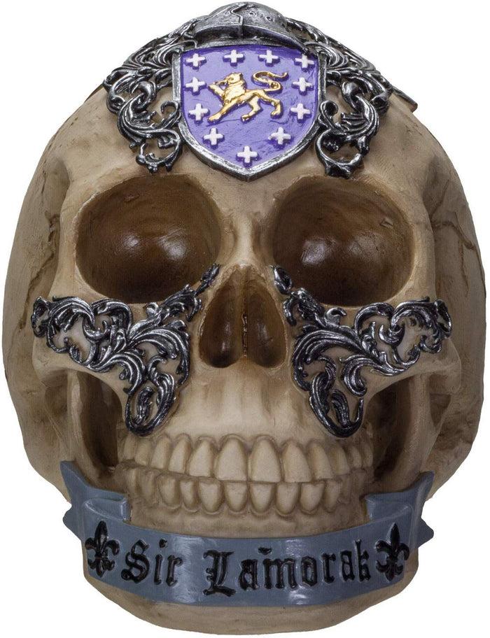 Ebros Knights Of The Round Table King Arthur Skulls Sir Lamorak Skull Figurine
