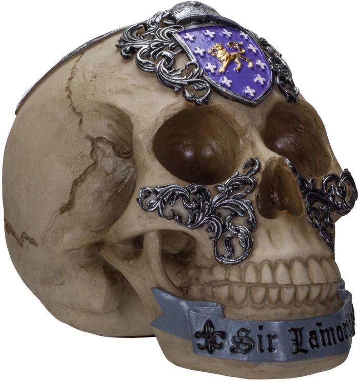 Ebros Knights Of The Round Table King Arthur Skulls Sir Lamorak Skull Figurine