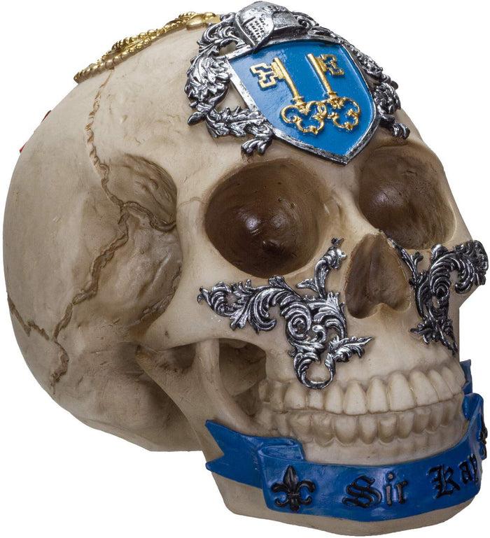 Ebros Knights Of The Round Table King Arthur Skulls Sir Kay Resin Skull Figurine