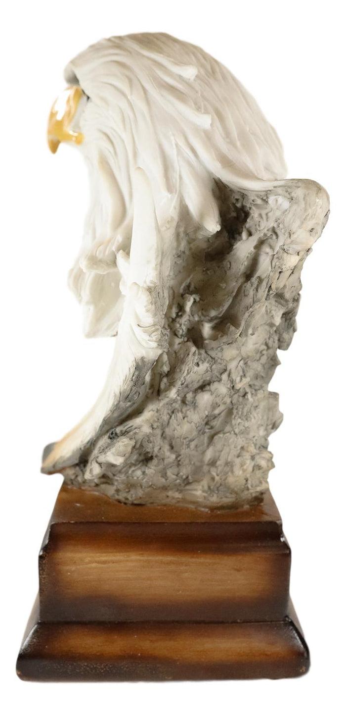 Ebros Large Glorious Surveyor Of Horizons Grand Bald Eagle Bust Statue Decor Figurine