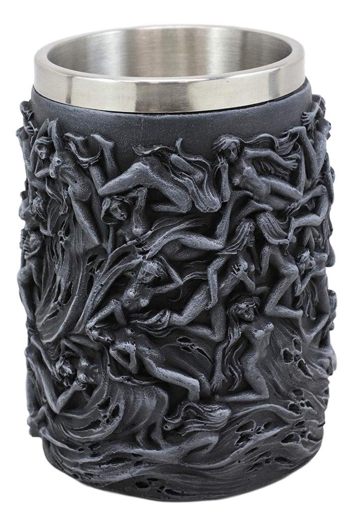 Ebros Large Gothic Ossuary Sexy Nude Erotica Tantric Voodoo Tattoo Morphing Female Bodies Coffee Mug Drinking Cup Tankard