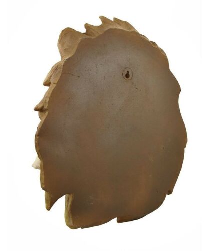 Ebros Lion Head Wall Decor Plaque 16"Tall Taxidermy Art Alpha Pride Rock King