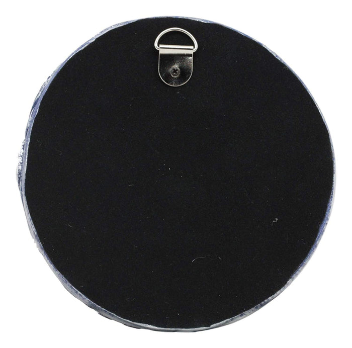 Ebros Luna Selene Moon Goddess Decor Wall Plaque 5.25" Diameter Wiccan Wicca Art Decorative Sculpture By Oberon Zell