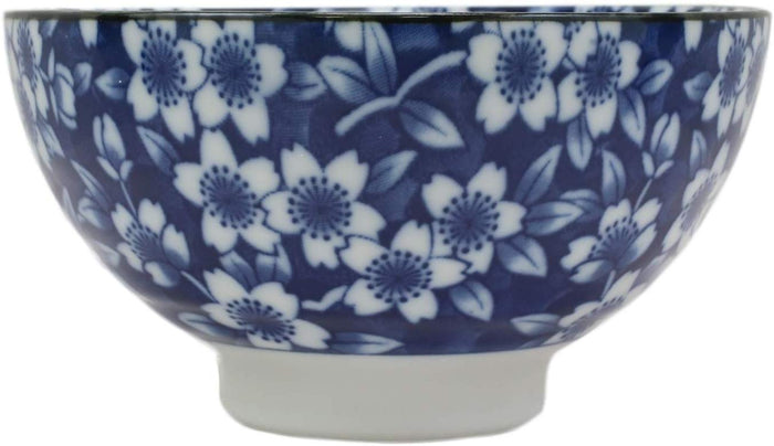 Ebros Made In Japan Ming Design 12oz Rice Soup Cereal Porcelain Bowls Set Of 4