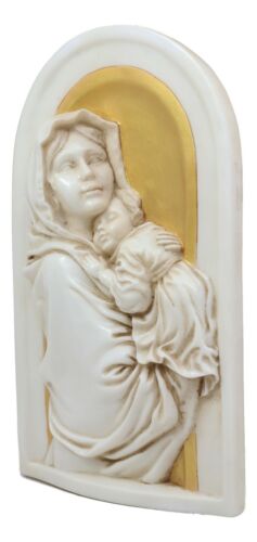 Ebros Madonna & Child Wall Plaque Nativity Mary & Baby Jesus Christ Catholic