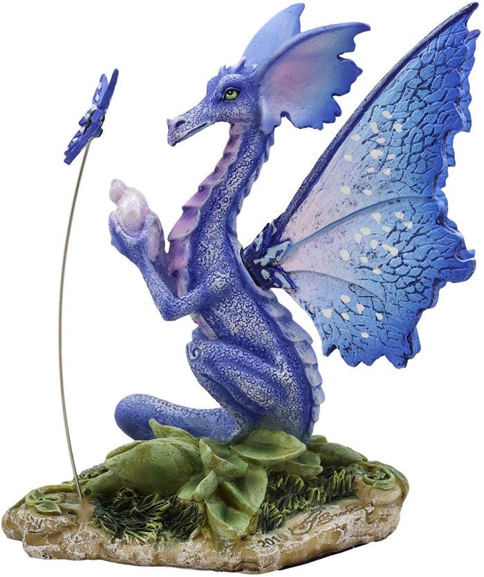 Ebros Magical Indigo Fairy Dragon By Amy Brown 'Possibilities' Fantasy Figurine