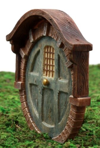 Ebros Miniature Fairy Garden Gnome Hobbit Dwarf Dome Vault Brick House Door 4"H