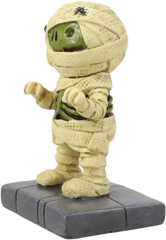 Ebros Monster Mania Collection Skulls And Skeletons Collectible Statue (Mummy)