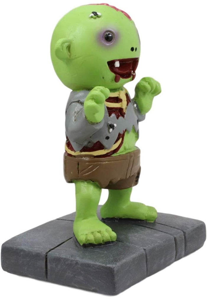 Ebros Monster Mania Collection Skulls And Skeletons Collectible Statue (Zombie)